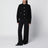 Black organic cotton cardigan