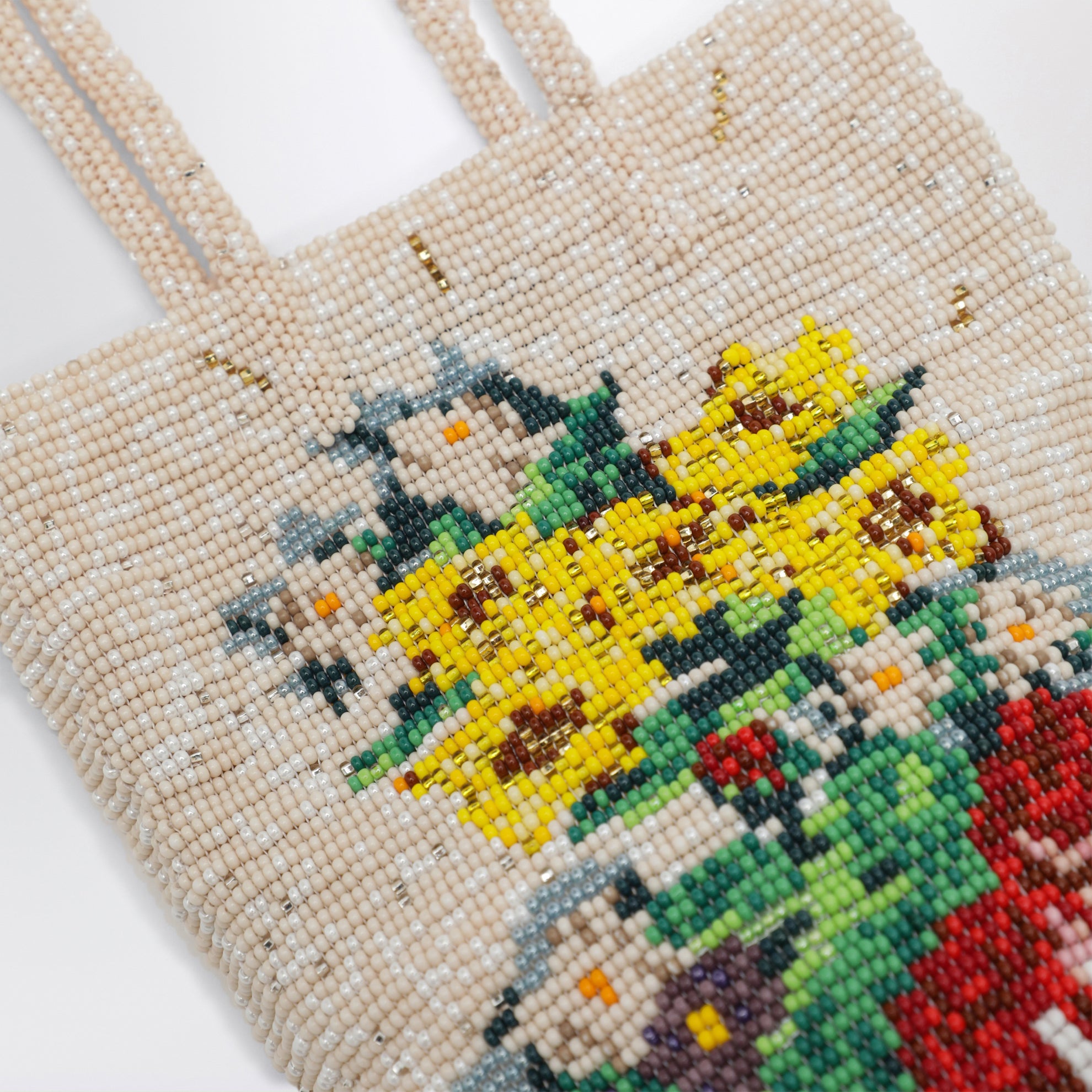 Narciso multicolour beaded bag