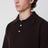 Brown polo shirt in cashmere
