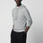 Maglia stile felpa grigia chiara in cashmere 
