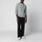 Maglia stile felpa grigia chiara in cashmere 