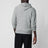 Maglia stile felpa grigia chiara in cashmere 