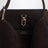 Small Espresso Suede Tote Bag