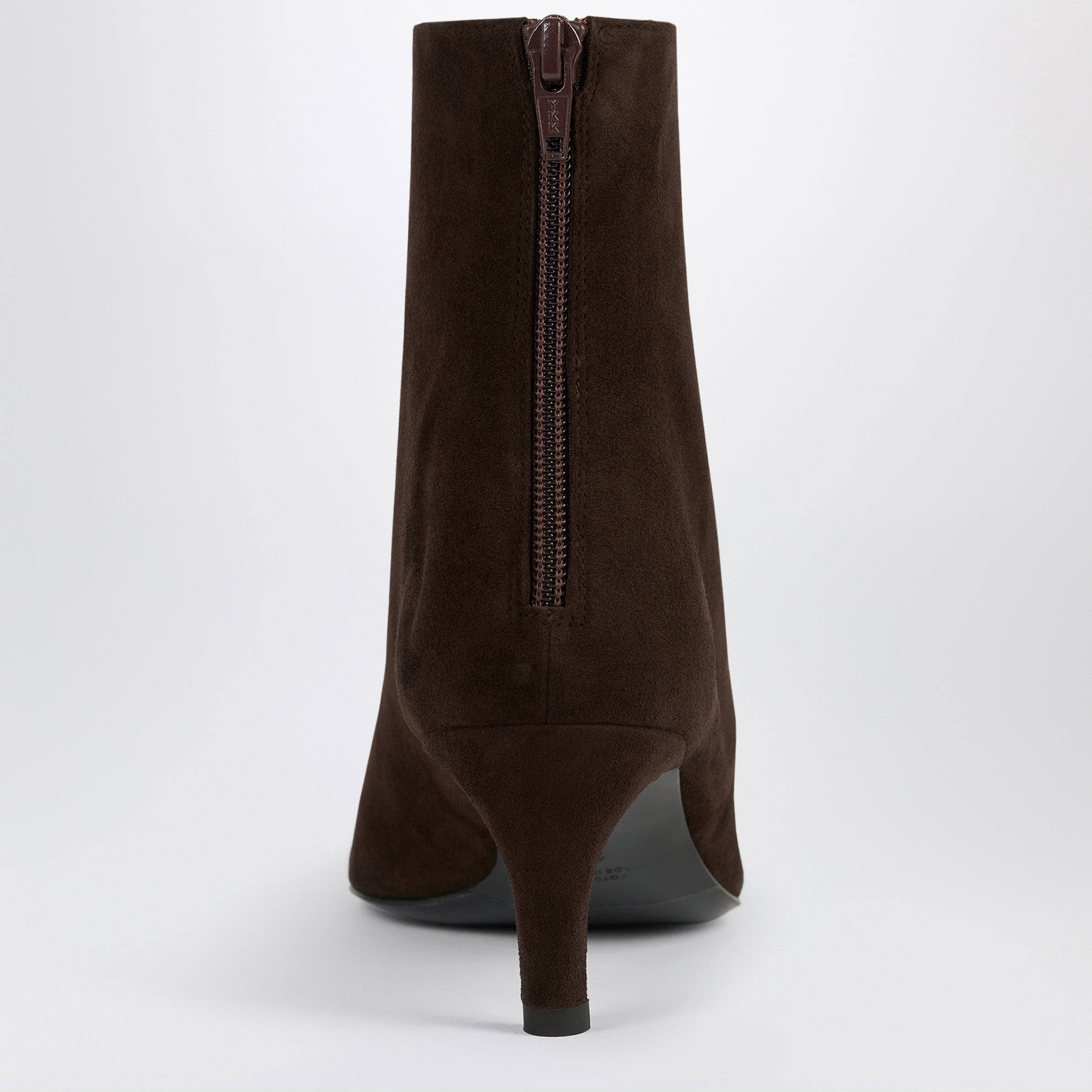 Braune Wildleder-Ankle-Boots