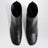 Black nappa boots with medium heel