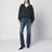 Slim blue denim jeans