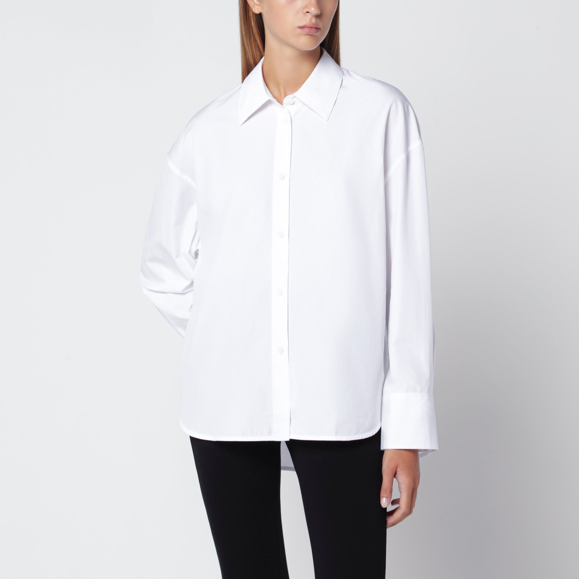 Camicia bianca in cotone organico