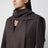 Blazer con revers a scialle taupe mélange in flanella