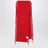 Sciarpa rossa in lana e cashmere