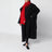 Sciarpa rossa in lana e cashmere
