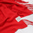 Sciarpa rossa in lana e cashmere