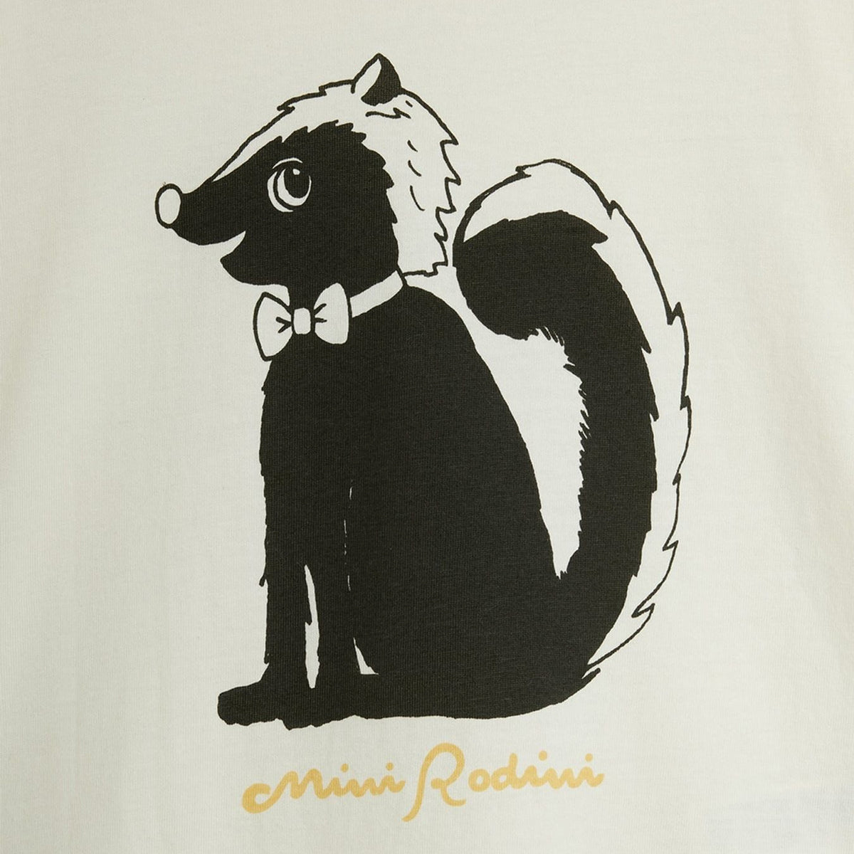 Maglietta bianco sporco in cotone biologico