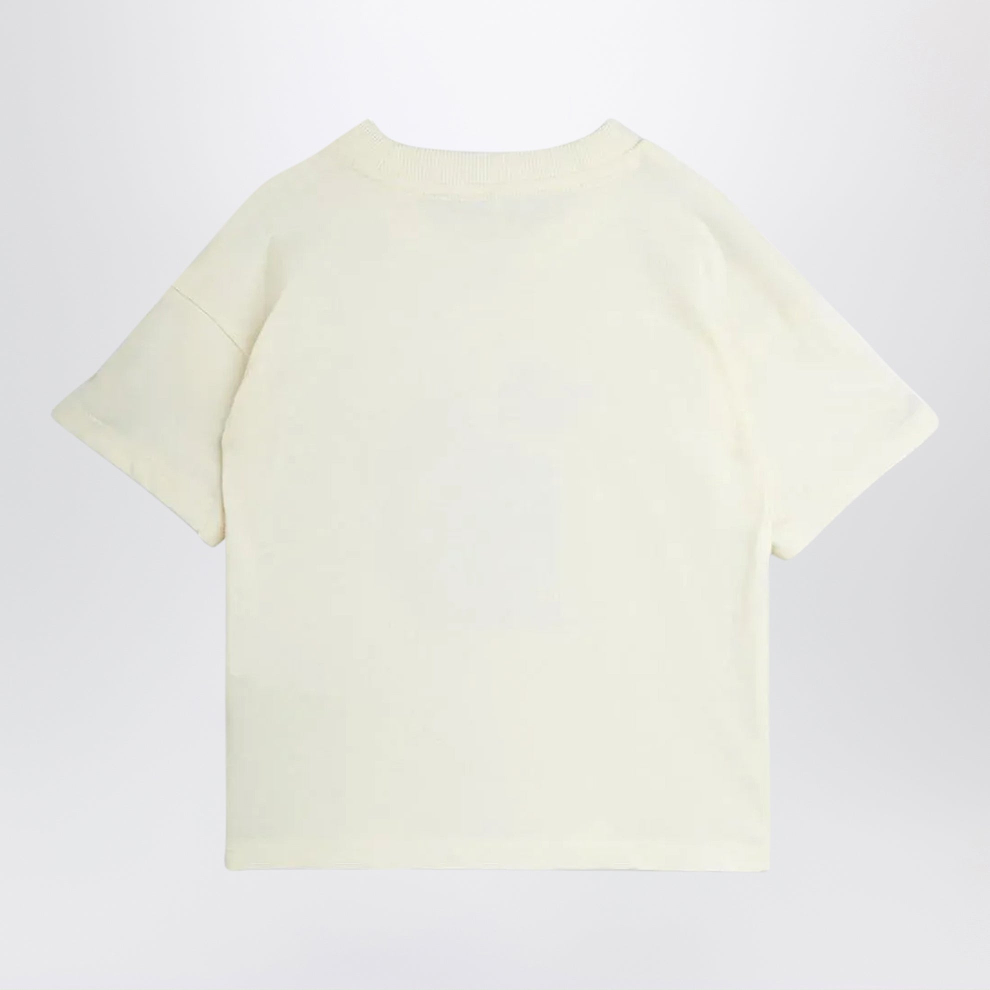 Weißes T-Shirt aus Baumwolle mit Stinktier-Print