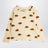Beige long-sleeved T-shirt with mouse print