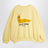 Velvet Worm Yellow Organic Cotton Sweatshirt Set
