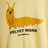 Completo felpa Velvet Worm giallo in cotone biologico