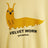 Gelbes Sweatshirt mit Rundhalsausschnitt aus Baumwolle