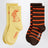 Rabbit Print Striped Organic Cotton Socks