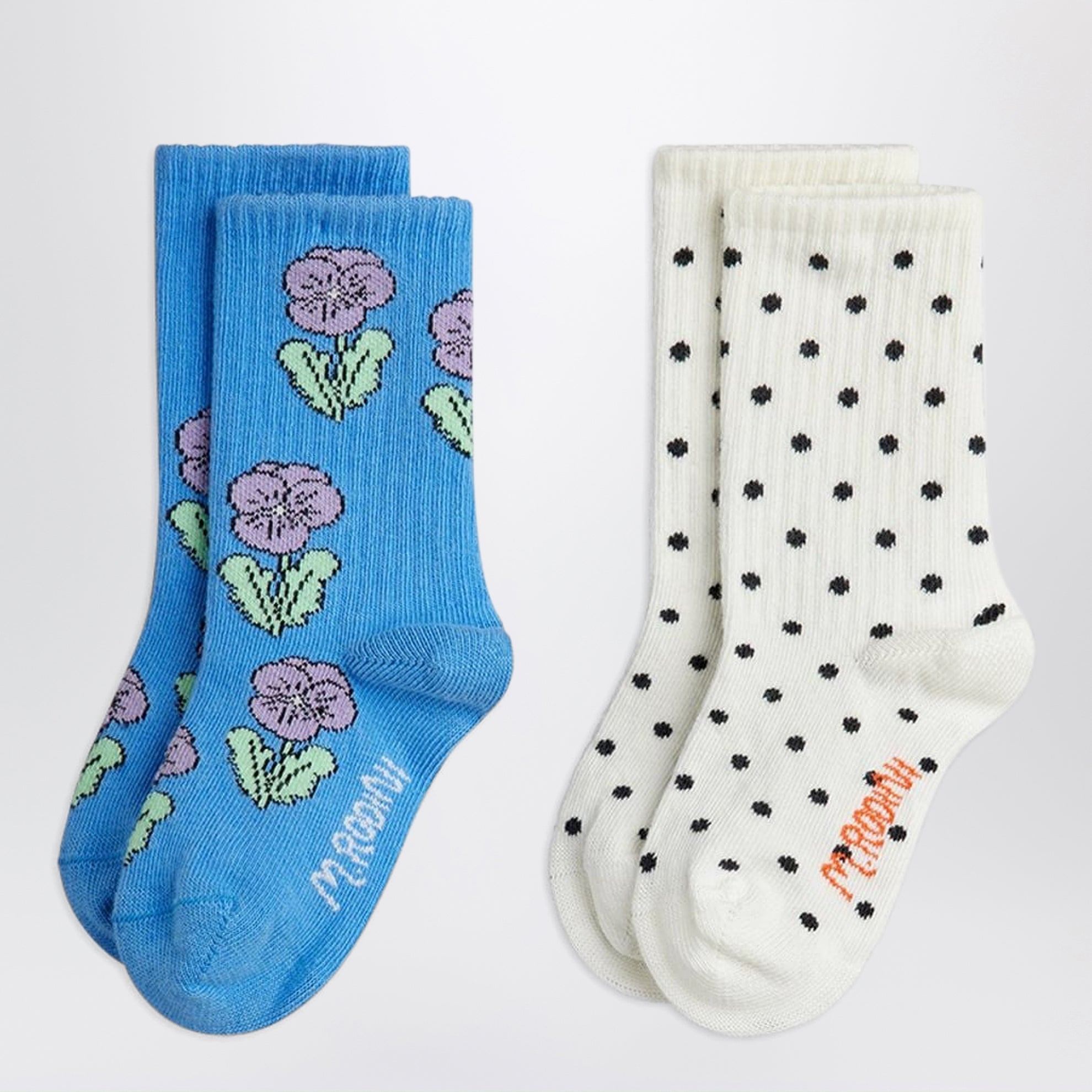 Socken Violas mehrfarbig aus Bio-Baumwolle