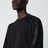 Sweatshirt noir avec détail logo