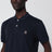 Polo bleu marine avec patch logo