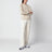 Ivory jogging trousers