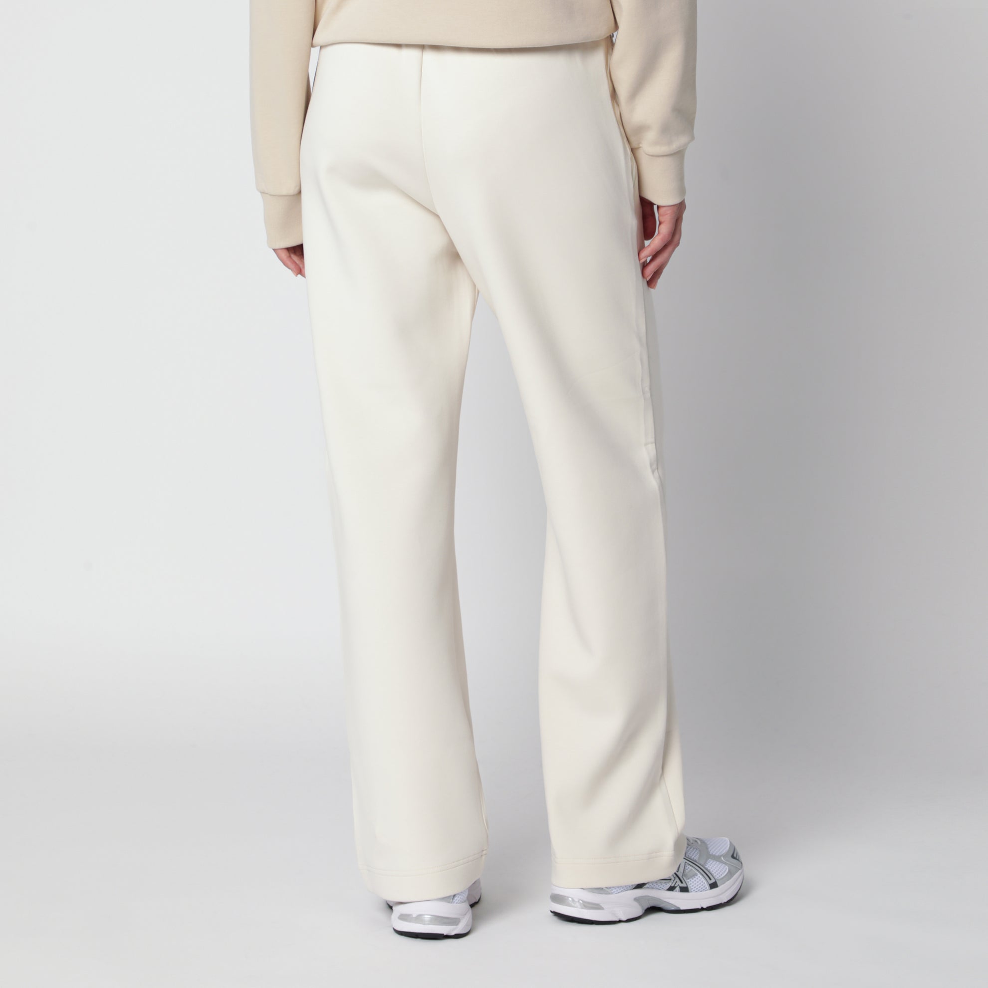 Ivory jogging trousers