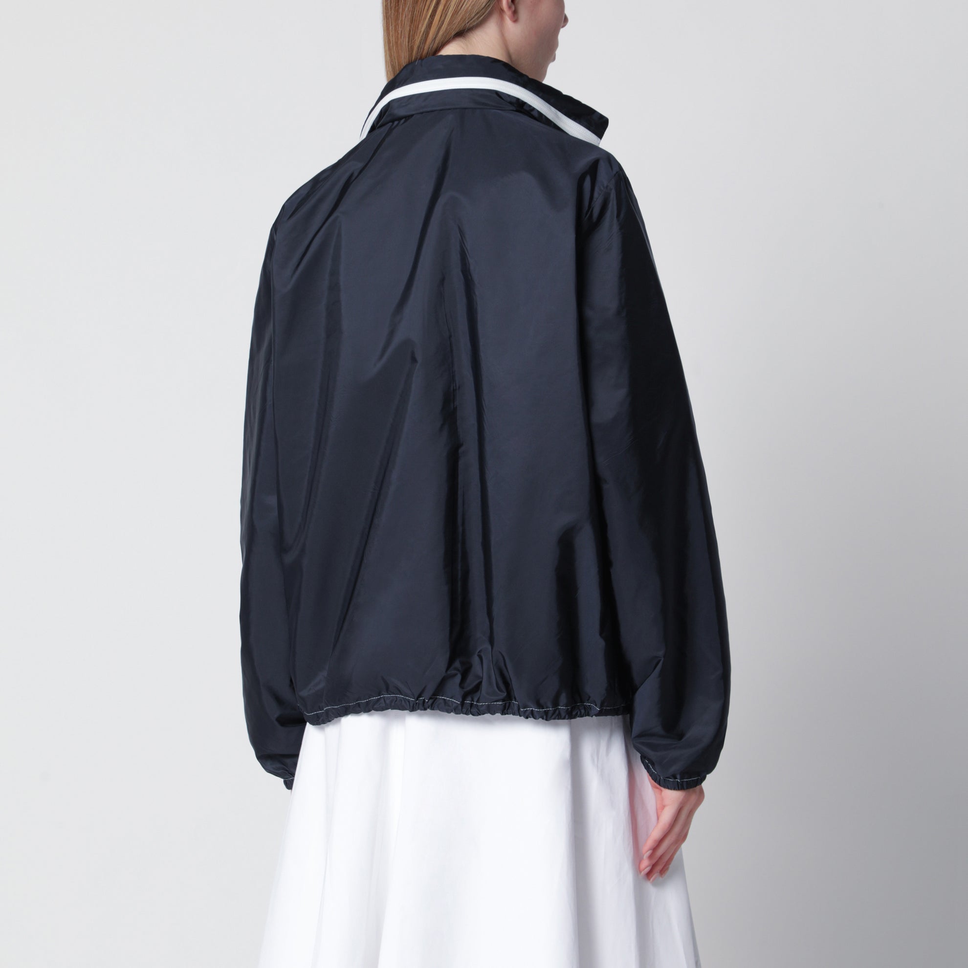 Blue Re-Nylon lightweight jacket