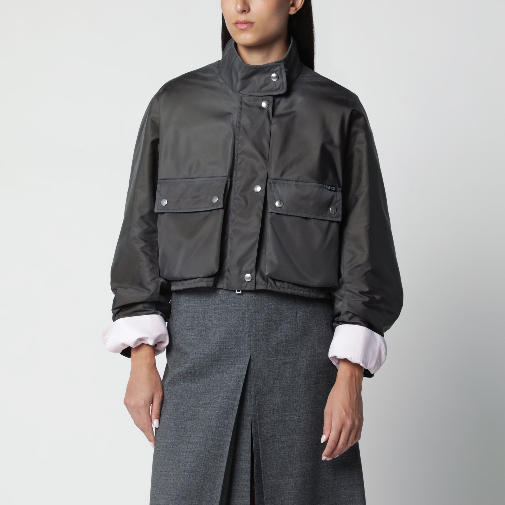 Lead Re-Nylon washed jacket