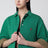 Green/camouflage piqué blouson