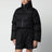 Black cropped Re-Nylon down jacket