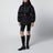 Doudoune à capuche en Re-Nylon noire