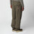 Pantalon vert olive en tissu technique