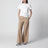 Pantalone beige in cotone