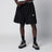 Short cargo noir en gabardine de coton