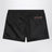 Costume da bagno nero con patch logo
