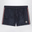 Maillot de bain bleu marine avec patch logo