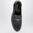 Brushed leather moccasins in black