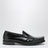 Mocassins noirs en cuir brossé