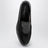 Mocassins noirs en cuir brossé