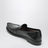 Mocassins noirs en cuir brossé