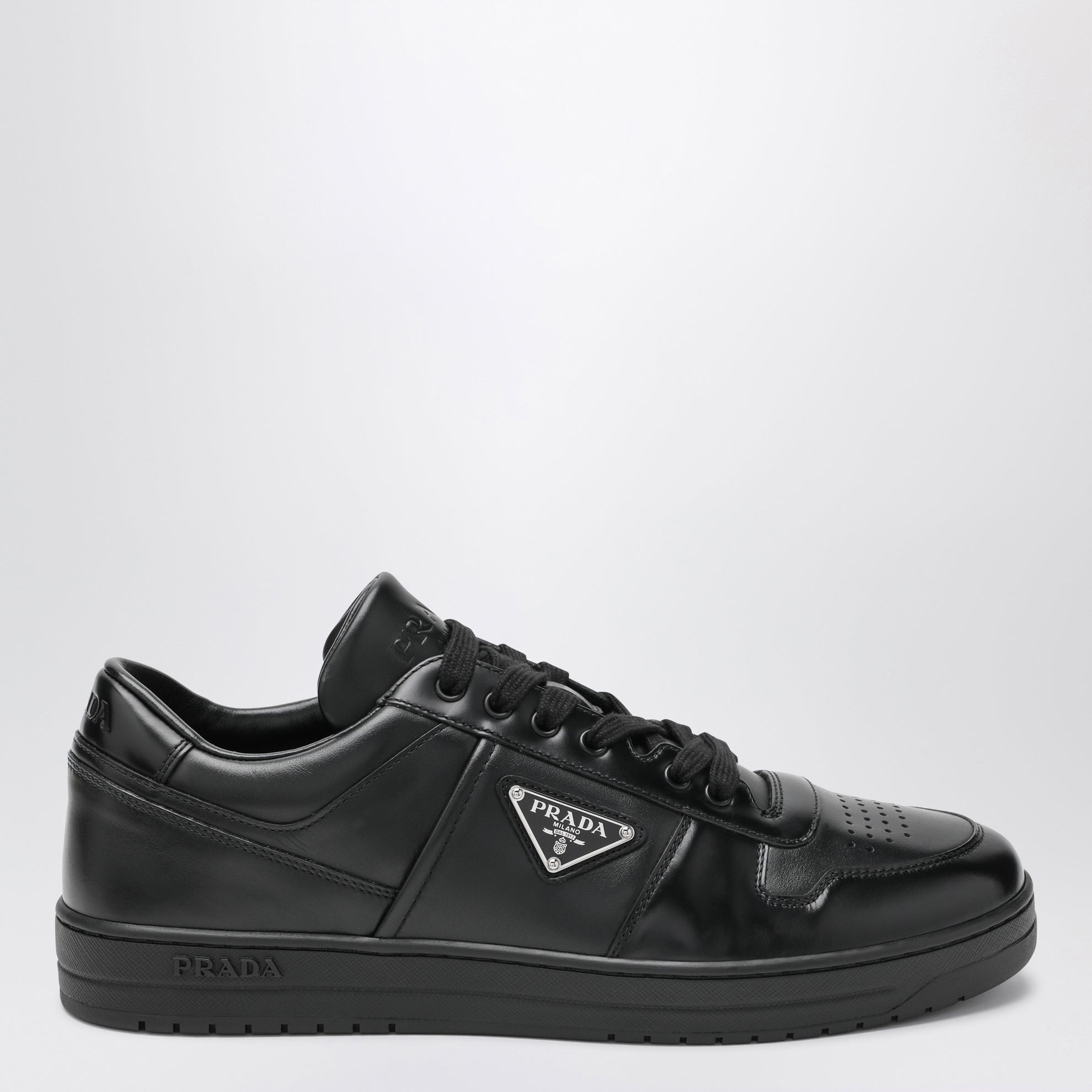 Sneakers Downtown noires en cuir