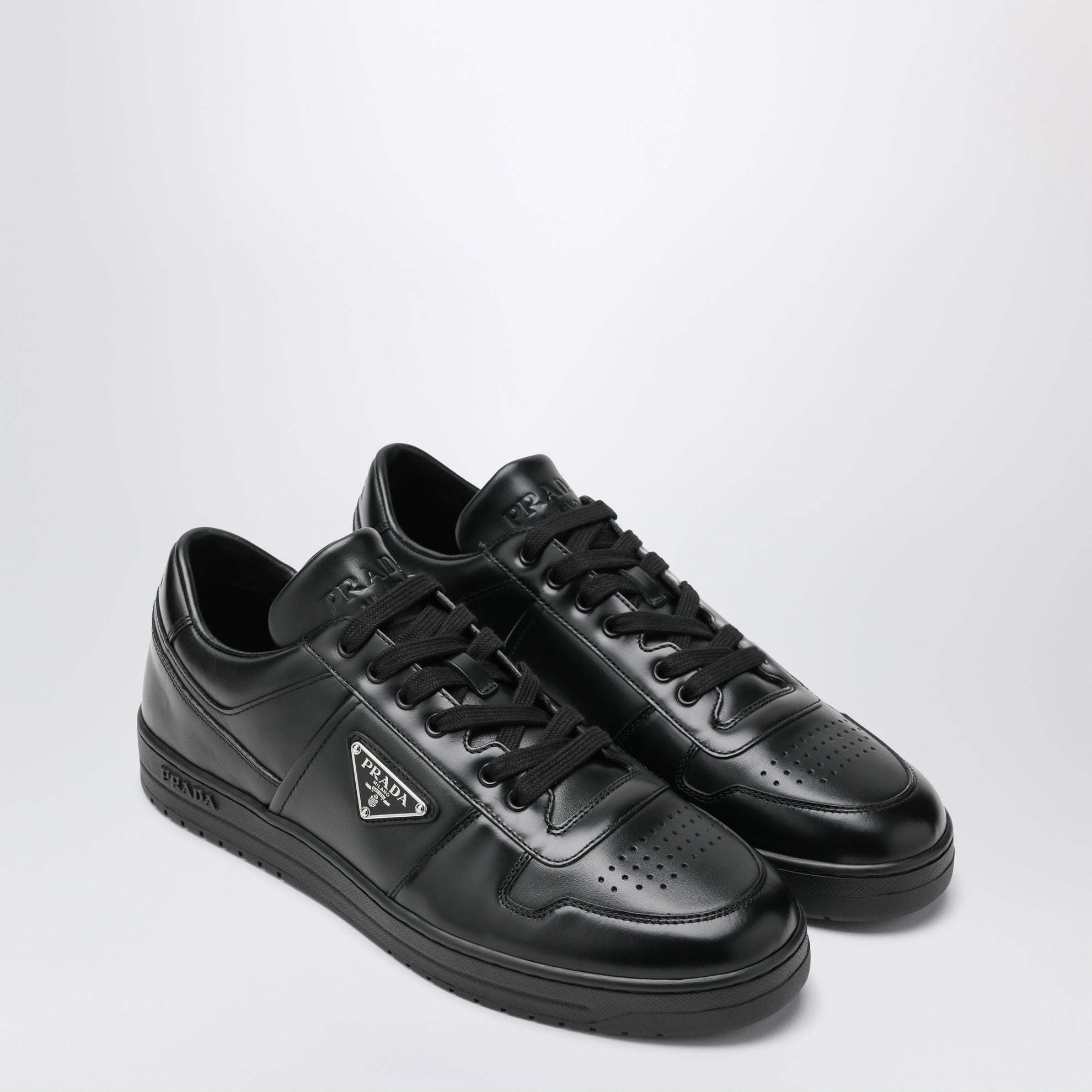 Sneakers Downtown noires en cuir