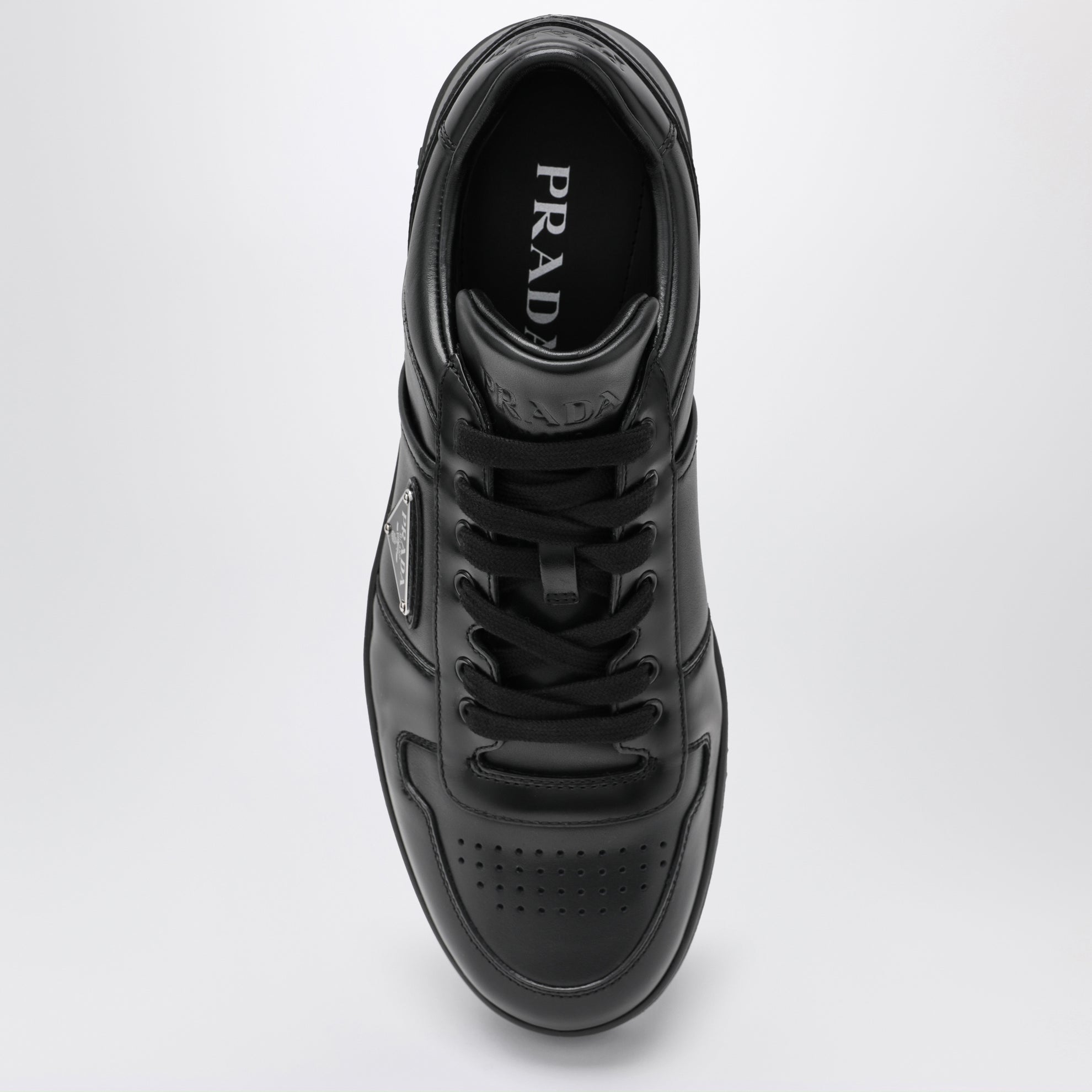 Sneakers Downtown noires en cuir