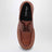 Mocassins à lacets en cuir cognac