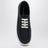 Sneakers in pelle martellata blu baltico