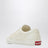 Baskets couleur talc en cuir