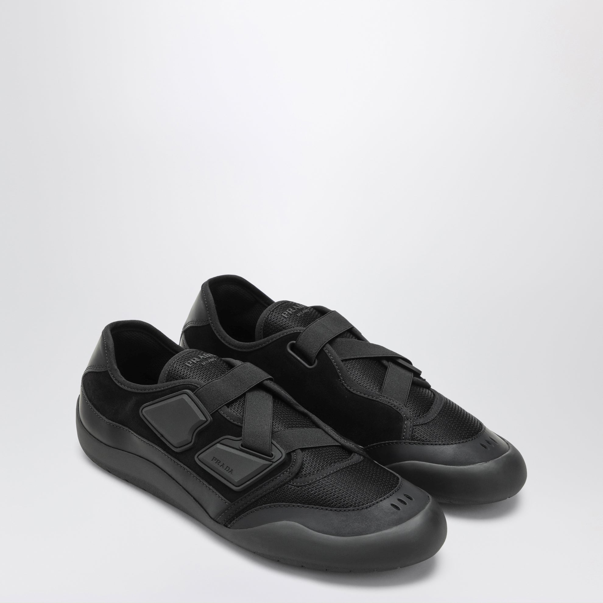 Speedrock Sneaker schwarz aus Leder und Mesh