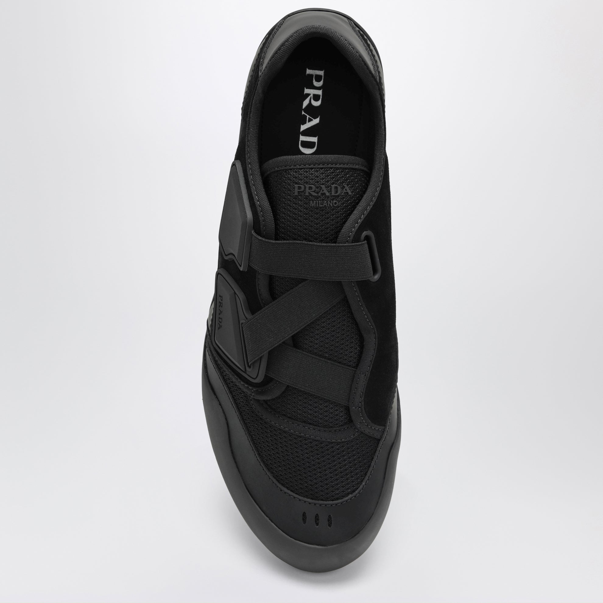 Speedrock Sneaker schwarz aus Leder und Mesh