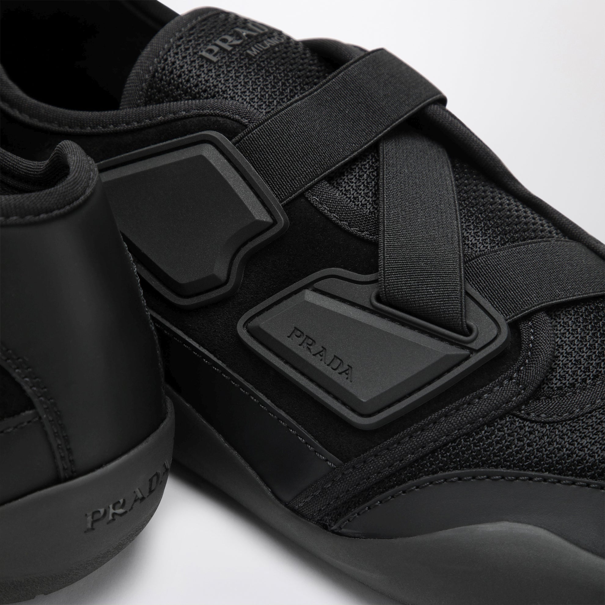 Speedrock Sneaker schwarz aus Leder und Mesh